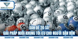 Dàn Đề 20 Số - Giải Pháp Nuôi Khung Tối Ưu Cho Người Bận Rộn