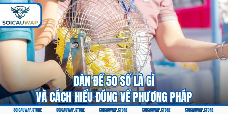 Dàn đề 50 số là gì và cách hiểu đúng về phương pháp
