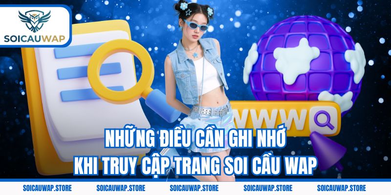 Những điều cần ghi nhớ khi truy cập trang Soi cầu Wap